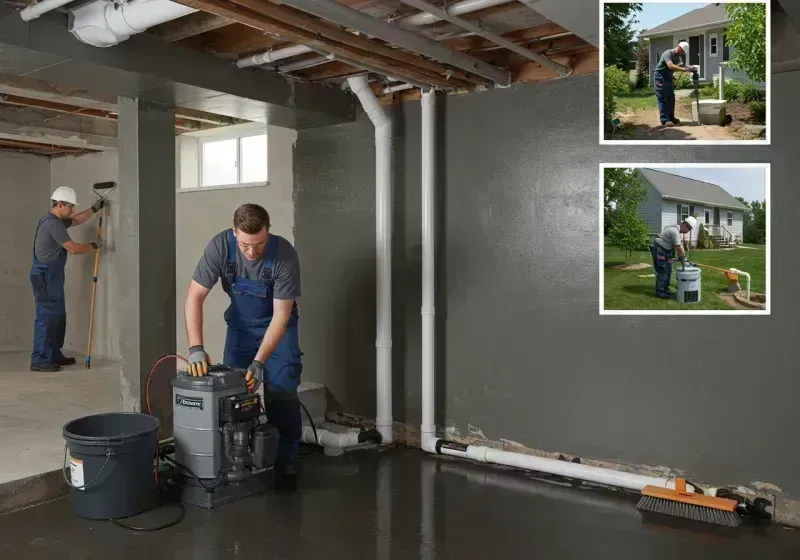 Basement Waterproofing and Flood Prevention process in Temperance, MI